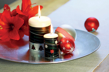 Marabu Kerzenmalfarbe Candle Liner, Set Metallic