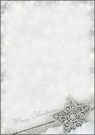 sigel Weihnachts-Umschlag Brilliant Star, DIN lang