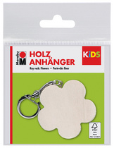 Marabu KiDS Schlüsselanhänger Schmetterling, aus Holz