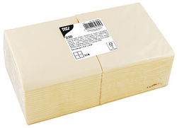 PAPSTAR Cocktailservietten, 240 x 240 mm, 3-lagig, rot