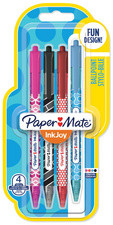 Paper:Mate Kugelschreiber InkJoy Wrap 100 RT, 4er Blister