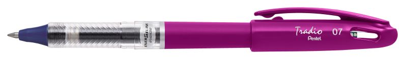 Pentel Liquid Gel-Tintenroller EnerGel Tradio BL117, 0,35mm, Blau