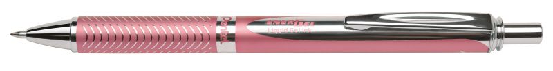Pentel Liquid Gel-Tintenroller EnerGel Sterling BL407, Druckmechanik, nachfüllbar, 0,35mm, Schwarz