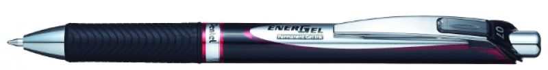 Pentel Liquid Gel-Tintenroller EnerGel Document BLP77, Dokumentenecht, Druckmechanik, nachfüllbar, 0,35mm, Schwarz