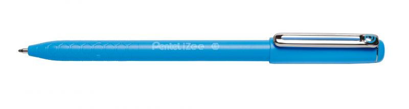 Pentel Kugelschreiber iZee BX460, nachfüllbar, 0,5mm, Hellblau