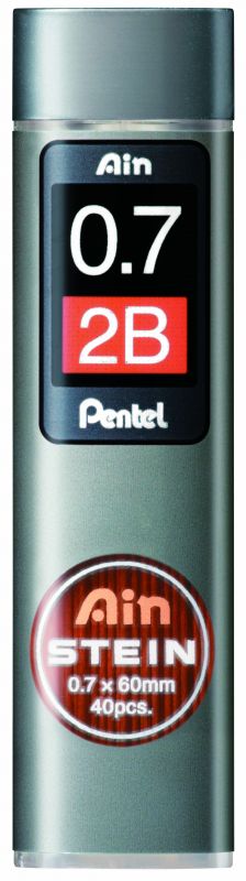 Pentel Feinmine AinStein C277, 0,7mm, Inhalt: 40 Feinminen