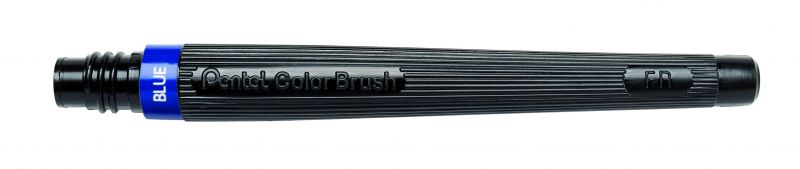 Pentel Aquarellpinsel Color Brush Nachfüllpatrone, Blau