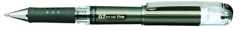 Pentel Gel-Tintenroller Hybrid Gel Grip K227, 0,35mm, Schwarz