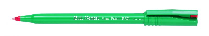 Pentel Tintenroller Ball Pentel R50, 0,4mm, Rot