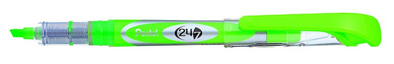 Pentel Textmarker 24/7 SL12, Keilspitze, Hellgrün