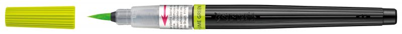 Pentel Aquarellpinsel Color Brush XGFL, nachfüllbar, Limonengrün