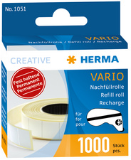 HERMA Vario Kleberoller, blau, fest haftend