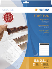 HERMA Negativhüllen für 7 x 6 Negative, klar, Polypropylen