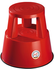 WEDO Rollhocker, aus Kunststoff, weißgrün