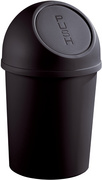 helit Abfalleimer the flip, 6 Liter, lichtgrau