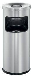 DURABLE Papierkorb SAFE, mit Ascher, 17 Liter, anthrazit