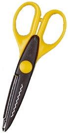 WEDO Konturenschere, Barockschnitt, Länge: 160 mm, violett