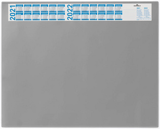DURABLE Schreibunterlage mit Jahreskalender, dunkelblau