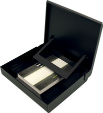 helit Zettelkasten the note box, DIN A7, schwarz