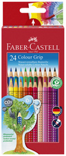 FABER-CASTELL Dreikant-Buntstifte Colour GRIP, 36er Etui
