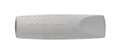 FABER-CASTELL Radierer ERASER CAP JUMBO, grau