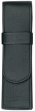 Alassio Schreibgeräte-Etui, für 1 Schreibgerät, schwarz