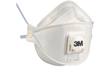 3M Atemschutzmaske 9312+ - Komfort, Schutzstufe: FFP-1