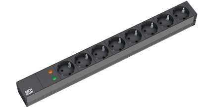 BACHMANN 19 Steckdosenleiste IT PDU BASIC, 8-fach, Über-
