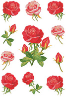 HERMA Sticker DECOR Rosen