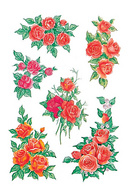 HERMA Sticker DECOR Rosen