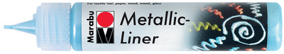 Marabu Metallicfarbe Metallic-Liner, metallic-rosa, 25 ml