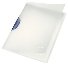 LEITZ Klemmhefter ColorClip Magic, DIN A4, PP, hellblau-