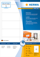 HERMA Inkjet-Etiketten SPECIAL, 97,0 x 42,3 mm, weiß