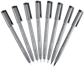 COPIC Fineliner MULTILINER, 0,1 mm, schwarz