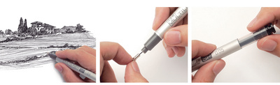 COPIC Fineliner MULTILINER SP, 0,1 mm, schwarz