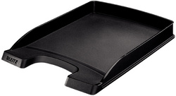 LEITZ Briefablage Plus Flach, DIN A4, Polystyrol, rot