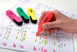 Kores Textmarker BRIGHT LINER, Farbe: grün