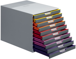 DURABLE Schubladenbox VARICOLOR MIX 10, mit Schubladen