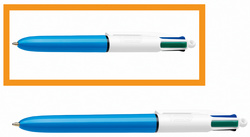 BIC Druckkugelschreiber 4Colours Mini, Strichstärke: 0,32 mm