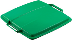 DURABLE Abfallbehälter DURABIN 90, quadratisch, grau