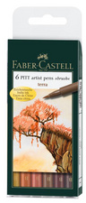 FABER-CASTELL Tuschestift PITT artist pen, Etui Portrait