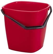 DURABLE Putzeimer BUCKET, 14 Liter, rechteckig, rot