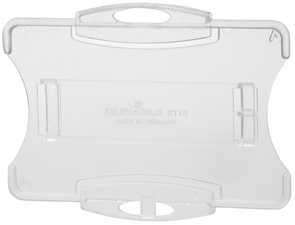 DURABLE Namensschild, Hartbox, 54 x 90 mm, transparent