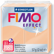 FIMO EFFECT Modelliermasse, ofenhärtend, pastell-pfirsich