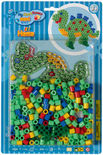 Hama Bügelperlen maxi Dinosaurier, im Blister