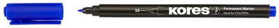 Kores Permanent-Marker K MARKER FINE, M, blau