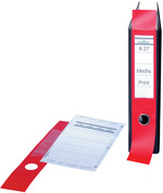 DURABLE Ordnerrücken-Etiketten ORDOFIX, gelb