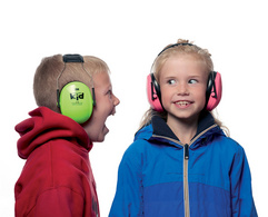 3M Peltor kid Kapsel-Gehörschutz H510, neongrün / schwarz