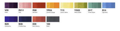 COPIC Profi Marker, 12er Basis Set