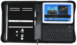 Alassio Bluetooth Tastatur im Organizer LOMBARDO